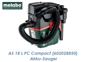Metabo Akku-Sauger AS 18 L PC Compact (1 Stk.)