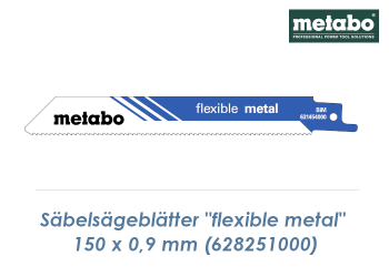 150 x 1,4mm Säbelsägeblatt BiM "Flexible Metal" (1 Stk.)
