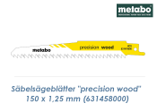 150mm S&auml;bels&auml;geblatt HCS &quot;Precision Wood&quot;  (1 Stk.)