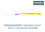 300mm S&auml;bels&auml;geblatt HCS &quot;Precision Wood&quot;  (1 Stk.)