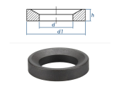 12mm Kugelpfanne DIN6319D Stahl blank,...