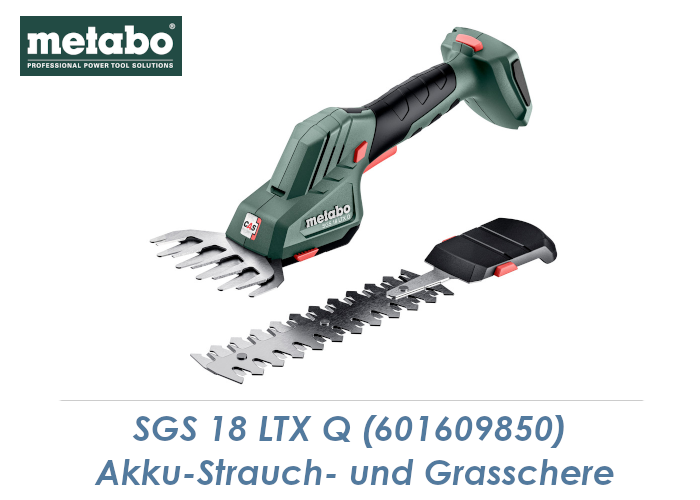 Metabo Akku-Strauch- und Grasschere SGS 