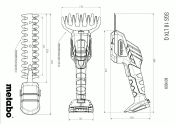 Metabo Akku-Strauch- und Grasschere SGS 18 LTX Q (1 Stk.)