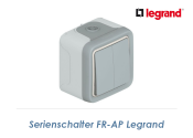 Serienschalter Legrand FR-AP grau (1 Stk.) //AUSL//