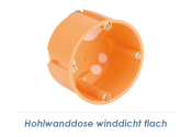 68 x 49mm Hohlwanddose winddicht flach (1 Stk.)