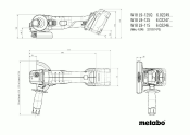 Metabo Akku-Winkelschleifer W 18 L 9-125 Quick (1 Stk.)