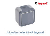 Jalousieschalter Legrand FR-AP grau (1 Stk.) //AUSL//