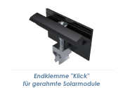 30mm Endklemme "Klick" Alu schwarz eloxiert,...