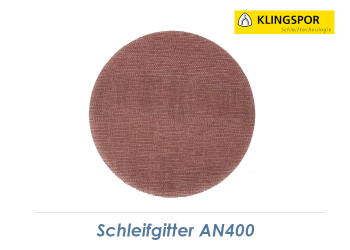 K320 Schleifgitter DM125mm für vollflächige Absaugung - AN400 (1 Stk.)