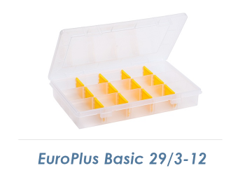Sortimentskasten EuroPlus Basic 29/3-12 transparent (1 Stk.)