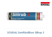 Sanit&auml;rsilikon Silirub S transparent 300ml Kartusche (1 Stk.)