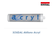 Acryl Standard wei&szlig; 290ml Kartusche (1 Stk.)