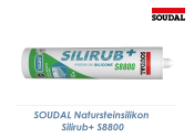 Natursteinsilikon Silirub+ S8800 transparent  300ml Kartusche (1 Stk.)