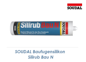 Baufugensilikon Silirub Bau N wei&szlig;  300ml Kartusche (1 Stk.)