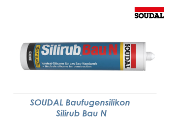 Baufugensilikon Silirub Bau N grau  300ml Kartusche (1 Stk.)