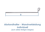 220mm Abstandhalter indivduell für Doppelstabgitter...