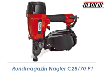 Druckluft Rundmagazin Nagler C28/70 P1 für 16° Coils (1 Stk.)