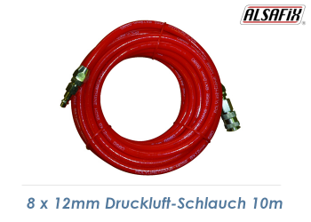 8 x 12mm Druckluft-Schlauch 10m 18bar (1 Stk.)