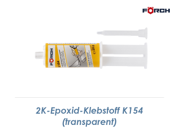 2K-Epoxid-Klebstoff K154 transparent in 25g Kartusche  (1 Stk.)