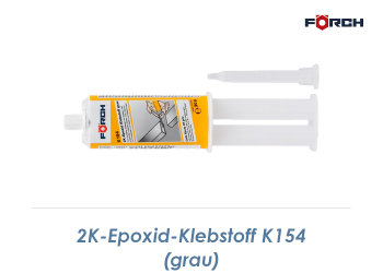 2K-Epoxid-Klebstoff K154 grau in 30g Kartusche  (1 Stk.)