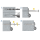 4 x 25mm Betonschrauben BTS4 TX mit  Linsenkopf (10 Stk.)