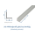 10 x 10 x 1mm / 1000mm Alu Winkelprofil silberfarbig eloxiert  (1 Stk.)