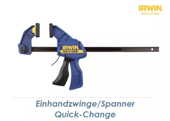 150mm IRWIN Einhandzwinge/Spreizer Quick-Change  (1 Stk.)