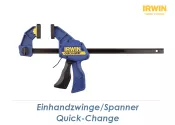 450mm IRWIN Einhandzwinge/Spreizer Quick-Change  (1 Stk.)