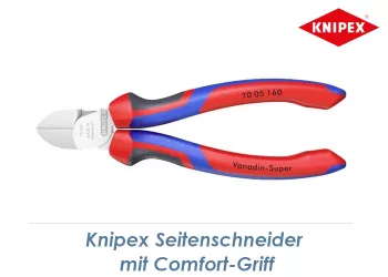 160mm KNIPEX Seitenschneider mit Comfort-Griff (1 Stk.)