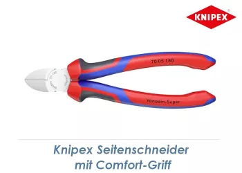 180mm KNIPEX Seitenschneider mit Comfort-Griff (1 Stk.)