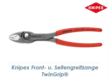 200mm KNIPEX Front- u. Seitengreifzange TwinGrip® (1 Stk.)