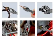 200mm KNIPEX Front- u. Seitengreifzange TwinGrip® (1...