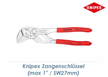 150mm KNIPEX Zangenschlüssel  max. 1" / SW27 (1 Stk.)
