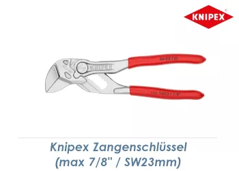 125mm KNIPEX Zangenschlüssel  max. 7/8" / SW23 (1 Stk.)