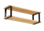 180 x 180mm Regalträger Conny schwarz (1 Stk.)