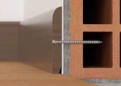 5 x 72mm Rahmenschrauben mit kleinem Kopf TX15 Stahl verzinkt (10 Stk.)