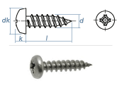 6,3 x 16mm Blechschrauben m. Linsenkopf verzinkt...