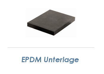 60 x 60 x 10mm EPDM Unterlage f. Terrassenbau (1 Stk.) //AUSL//