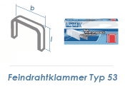 10mm Klammern Typ 53  (1 Pkg. zu 5000 Stk.)