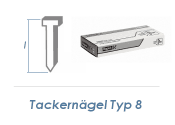 25mm Tackerdrahtstift Typ 8  (1 Pkg. zu 5000 Stk.)