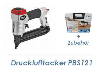Drucklufttacker Airtac PBS121  für Typ 606 Klammern / Typ 8 Nägel inkl. Zubhör (1 Stk.)