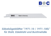 280mm S&auml;bels&auml;geblatt Bi-Metall 1971-10EL f&uuml;r Stahl, Edelstahl, Buntmetalle (1 Stk.)