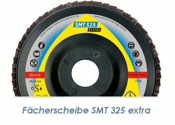 115mm Fächerscheibe K60 gewölbt 12° - SMT325 Extra (1 Stk.)