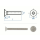 M4 x 6mm Senkschrauben TX ISO14581 Edelstahl A2  (100 Stk.)