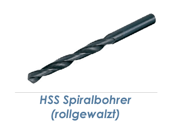 2mm HSS Spiralbohrer rollgewalzt  (1 Stk.)