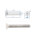 M3 x 6mm Senkschrauben ISO10642 Edelstahl A2 (100 Stk.)