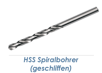 8mm HSS-G Spiralbohrer geschliffen (1 Stk.)
