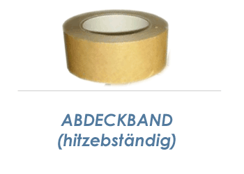30mm Abdeckband hitzebständig 120°C - 50m Rolle (1 Stk.)