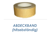 30mm Abdeckband hitzebständig 120°C - 50m Rolle...