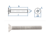 M8 x 65mm Senkschrauben DIN7991 Edelstahl A2 (1 Stk.)